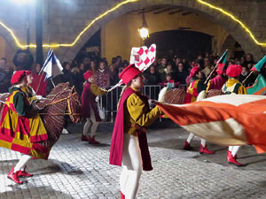 La Cavalcada de Reis 2020. Arribada del seguici a la pla&ccedil;a del Vi