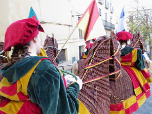 La Cavalcada de Reis 2020. La precavalcada des de la Merc&egrave; pels carrers de Girona
