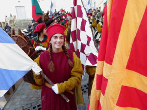 La Cavalcada de Reis 2020. La precavalcada des de la Merc&egrave; pels carrers de Girona