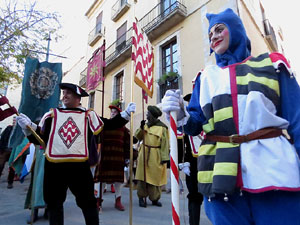 La Cavalcada de Reis 2020. La precavalcada des de la Merc&egrave; pels carrers de Girona