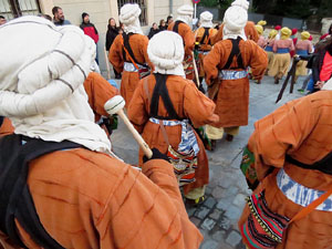 La Cavalcada de Reis 2020. La precavalcada des de la Merc&egrave; pels carrers de Girona