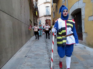 La Cavalcada de Reis 2020. La precavalcada des de la Merc&egrave; pels carrers de Girona