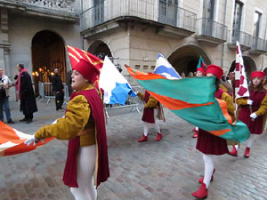 La Cavalcada de Reis 2020. La precavalcada des de la Merc&egrave; pels carrers de Girona