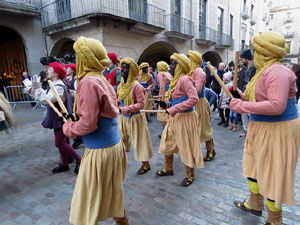 La Cavalcada de Reis 2020. La precavalcada des de la Merc&egrave; pels carrers de Girona