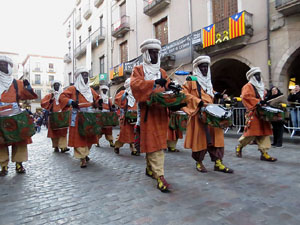 La Cavalcada de Reis 2020. La precavalcada des de la Merc&egrave; pels carrers de Girona