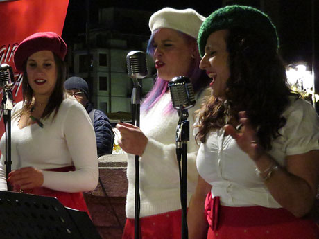 Nadal 2019 a Girona. Girona Christmas Swing amb Lolita's a la Rambla de la Llibertat