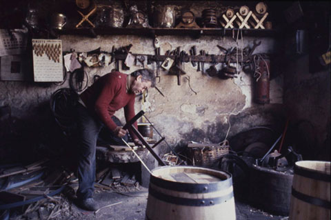 Establiment d'Emili Fuyà, el boter de Pedret, avui desaparegut. 1990