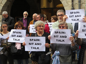 Seguda contra la sent&egrave;ncia i per l'autodeterminaci&oacute; a la pla&ccedil;a del Vi