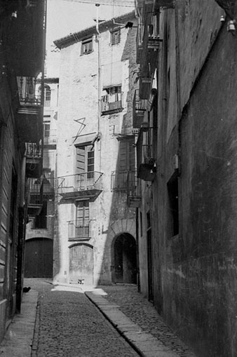 El carrer del Sac. 1956