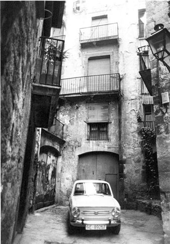 El carrer del Sac. 1983