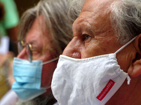 Concentració per la llibertat dels presos polítics a la plaça del Vi