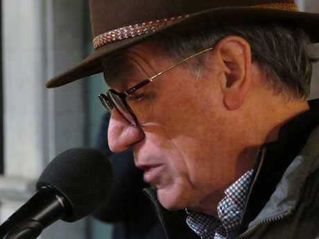 Concentració per la llibertat dels presos polítics a la plaça del Vi