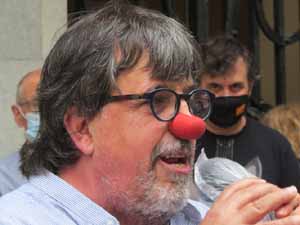 Concentraci&oacute; a la pla&ccedil;a del Vi per la independ&egrave;ncia i la llibertat dels presos pol&iacute;tics