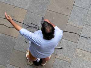Concentraci&oacute; a la pla&ccedil;a del Vi per la independ&egrave;ncia i la llibertat dels presos pol&iacute;tics