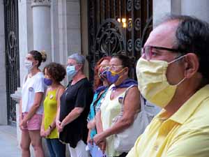 Concentraci&oacute; a la pla&ccedil;a del Vi per la independ&egrave;ncia i la llibertat dels presos pol&iacute;tics
