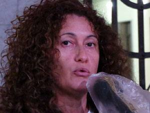 Concentraci&oacute; contra el 155 davant la subdelegaci&oacute; dels govern espanyol a la Gran Via de Jaume I