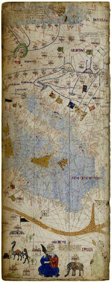 Atles de Cresques, 1375