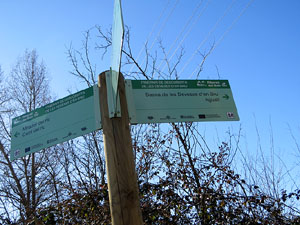 L'itinerari de les Deveses d'en Bru. Ruta de l'aiguat de la bassa