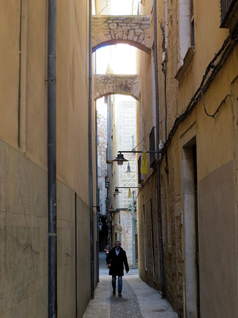 Primer tram del carrer de la Llebre, des del carrer dels Ciutadans