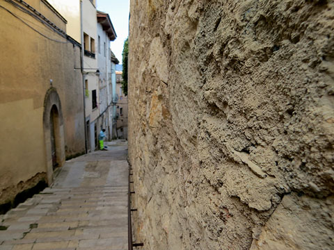 Part alta de les escales de la Llebre