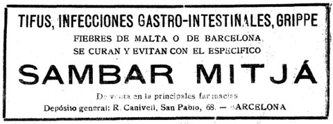 Anunci d'un suposat remei contra la grip