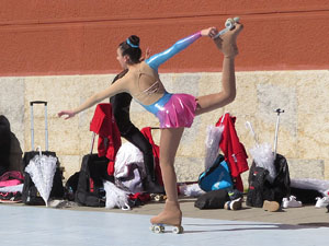 VIII Jornada de l'Esport Femen&iacute; 2020 a la pla&ccedil;a Salvador Espriu, la de Francesc Calvet i Rubalcaba, la pla&ccedil;a Catalunya i el riu Onyar
