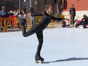 VIII Jornada de l'Esport Femen&iacute; 2020 a la pla&ccedil;a Salvador Espriu, la de Francesc Calvet i Rubalcaba, la pla&ccedil;a Catalunya i el riu Onyar