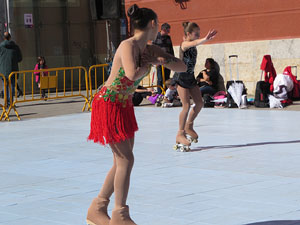 VIII Jornada de l'Esport Femen&iacute; 2020 a la pla&ccedil;a Salvador Espriu, la de Francesc Calvet i Rubalcaba, la pla&ccedil;a Catalunya i el riu Onyar