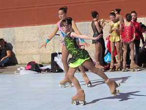 VIII Jornada de l'Esport Femen&iacute; 2020 a la pla&ccedil;a Salvador Espriu, la de Francesc Calvet i Rubalcaba, la pla&ccedil;a Catalunya i el riu Onyar