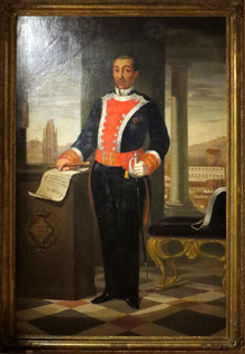 Retrat del general Álvarez de Castro. Ca. 1860. Eduard Grenzner Felliner. Oli sobre tela