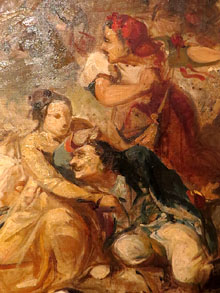 El Gran Dia de Girona (detall). Ca. 1862. Ramon Martí Alsina. Oli sobre tela