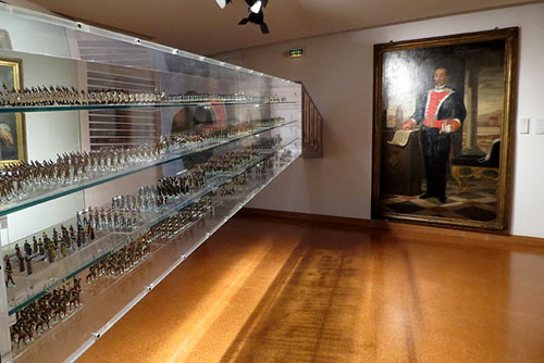 Vista de la sala dedicada a la Guerra del Francès