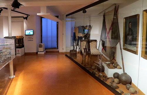 Vista de la sala dedicada a la Guerra del Francès