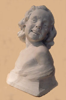 Bust de nena. Ricard Guinó Boix. 1907. Guix