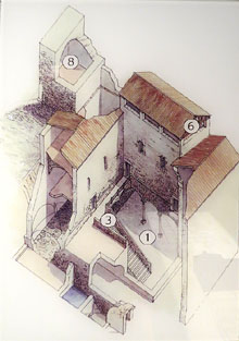 Les cases medievals