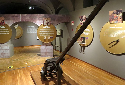 Una de les sales dedicades a l'època medieval