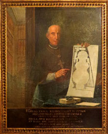 Retrat del bisbe Tomàs de Lorenzana. 1790. Manuel Tramulles Roig