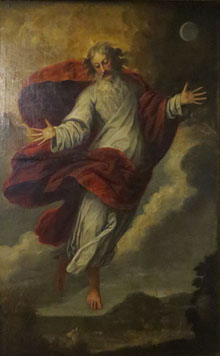 La Creació. Segle XVIII. Pedro Atanasio Boccanegra (Granada, 1635-1688). Oli sobre tela