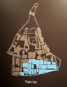 Evolució urbana del Call. Segle XIII