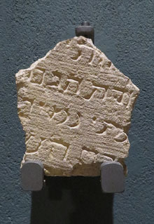 Làpida funerària. Segle XIV-XV. Montjuïc