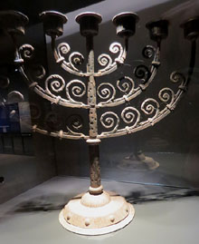 Menorah. Segle XIX