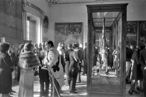 Acte del ple del Reial Estament Militar del Principat de Girona al Museu de la Catedral. 20/04/1974