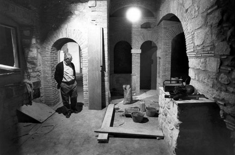 Obres al Museu d'Història dels Jueus. 1993