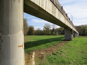 Ponts de Girona. La passera de Fontajau