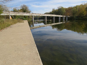 Ponts de Girona. La passera de Fontajau