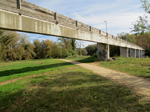Ponts de Girona. La passera de Fontajau
