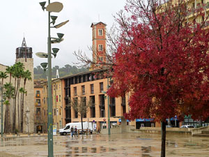 Plaça de l'U d'octubre de 2017