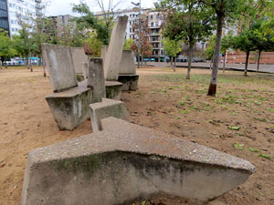 Plaça de l'U d'octubre de 2017