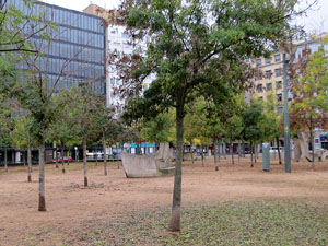 Plaça de l'U d'octubre de 2017