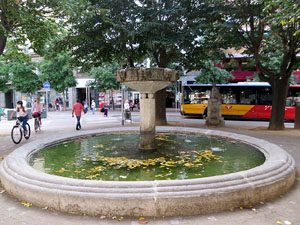 La plaça del Marquès de Camps